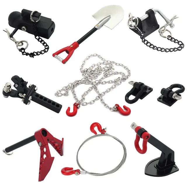 Metal Recovery Tow Chain with Winch Shackle 1