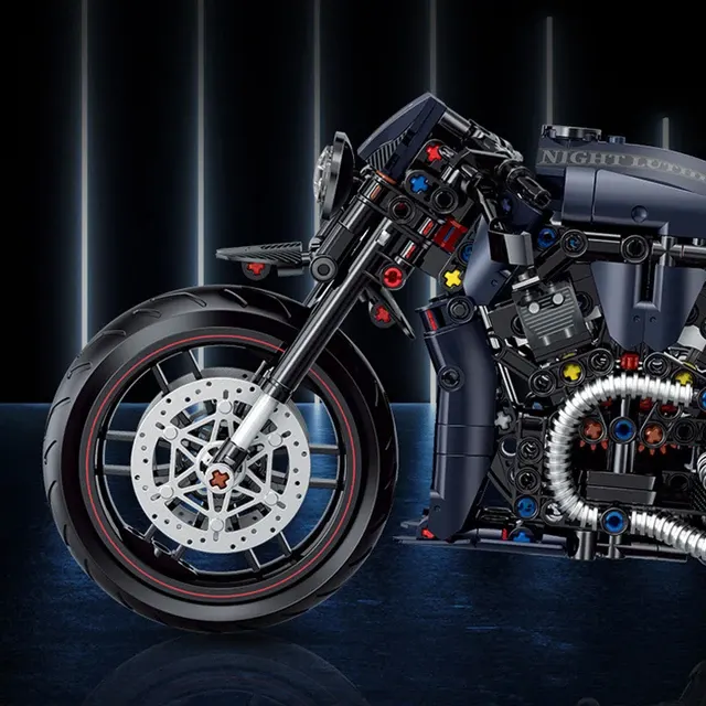 Motorcycle Building Block Set 4