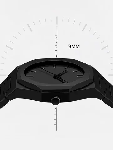 Minimalist Men's Quartz Wristwatch