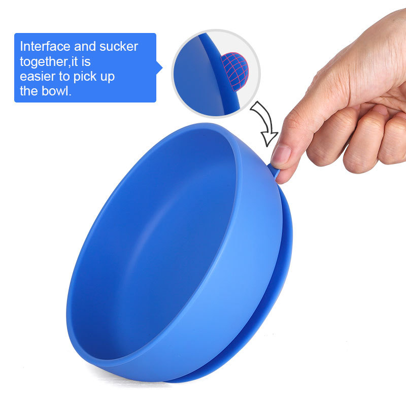 Silicone Baby Feeding Bowl with Suction 4