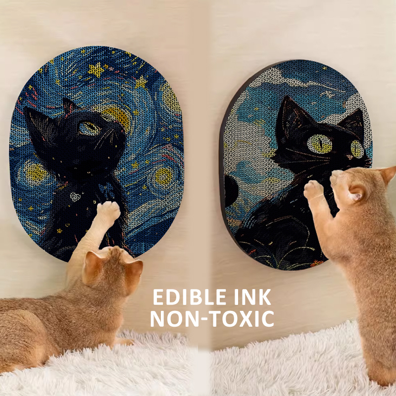 Reversible Cardboard Cat Scratcher Pad Set 3