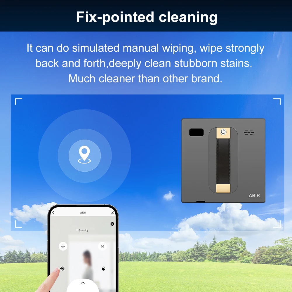 Dual-Nozzle Window Cleaning Robot with Laser Sensor 4