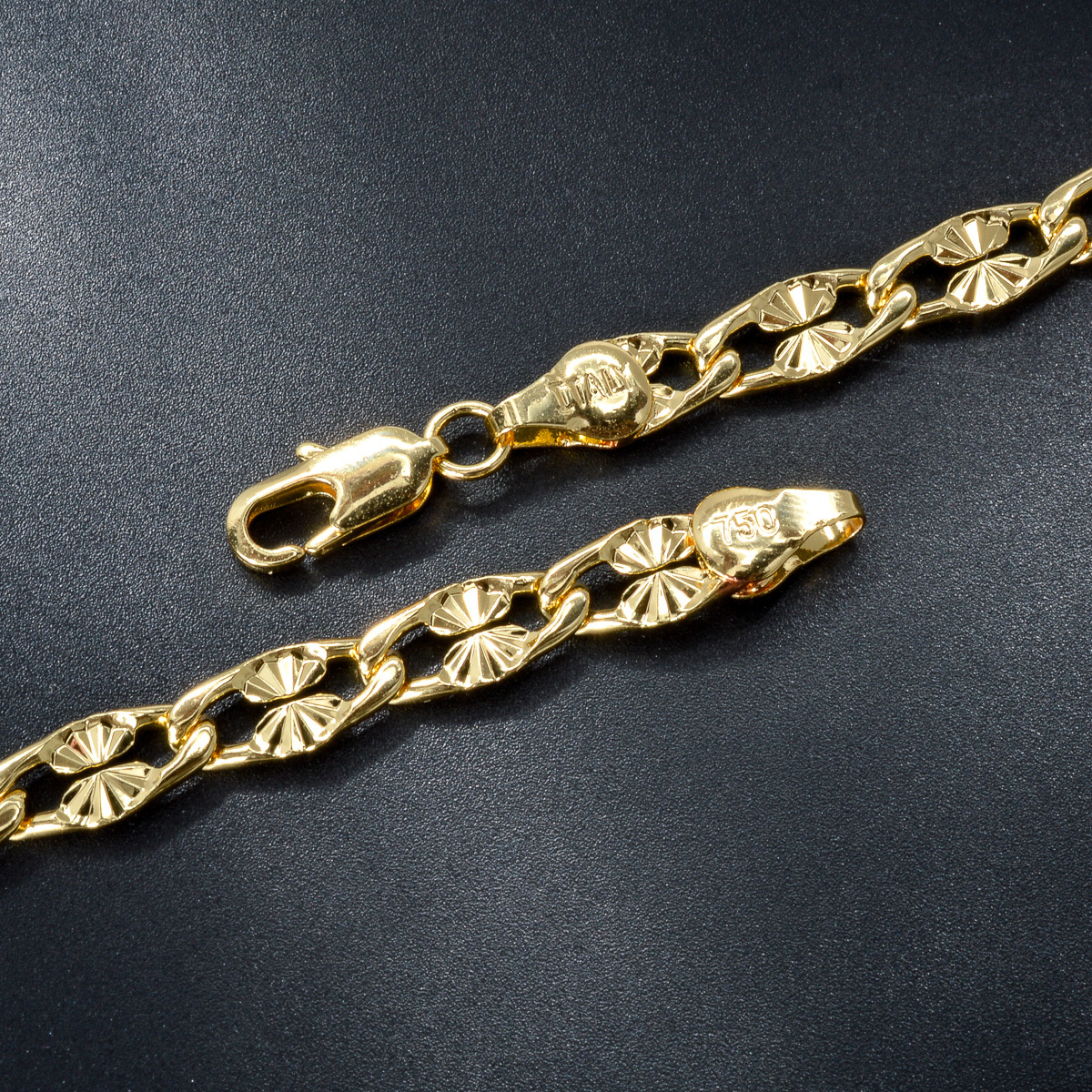18K Gold-Plated Copper Chain Necklace 2