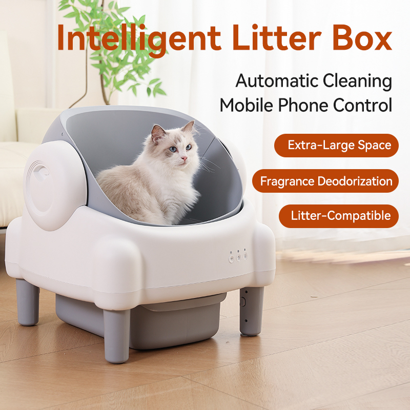 Certified Multi-Sensor Protection Automatic Cat Toilet Intelligent Leak