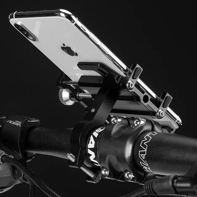 Adjustable Aluminum Bike Phone Holder 360° 2