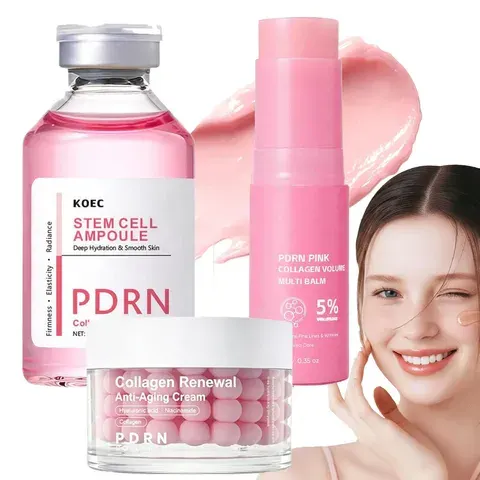 Pink Collagen Balm Stick for Face Body