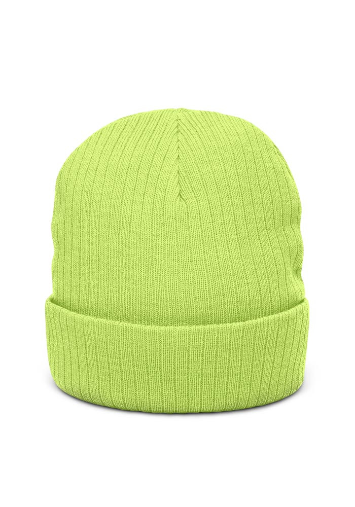 Ribbed Knit Beanie Atlantis 2