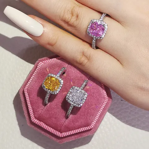 Fashion Jewelry Luxury Multicolor Charm Cubic Zirconia Wedding
