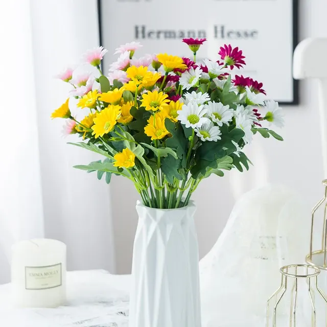 21-Head Autumn Silk Daisy Bouquet 2