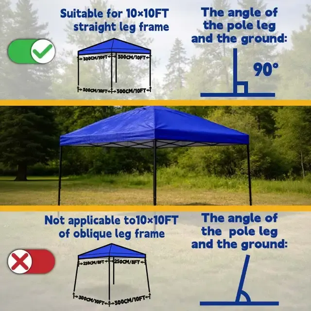 Replacement Roof for Pop-Up Tent 4