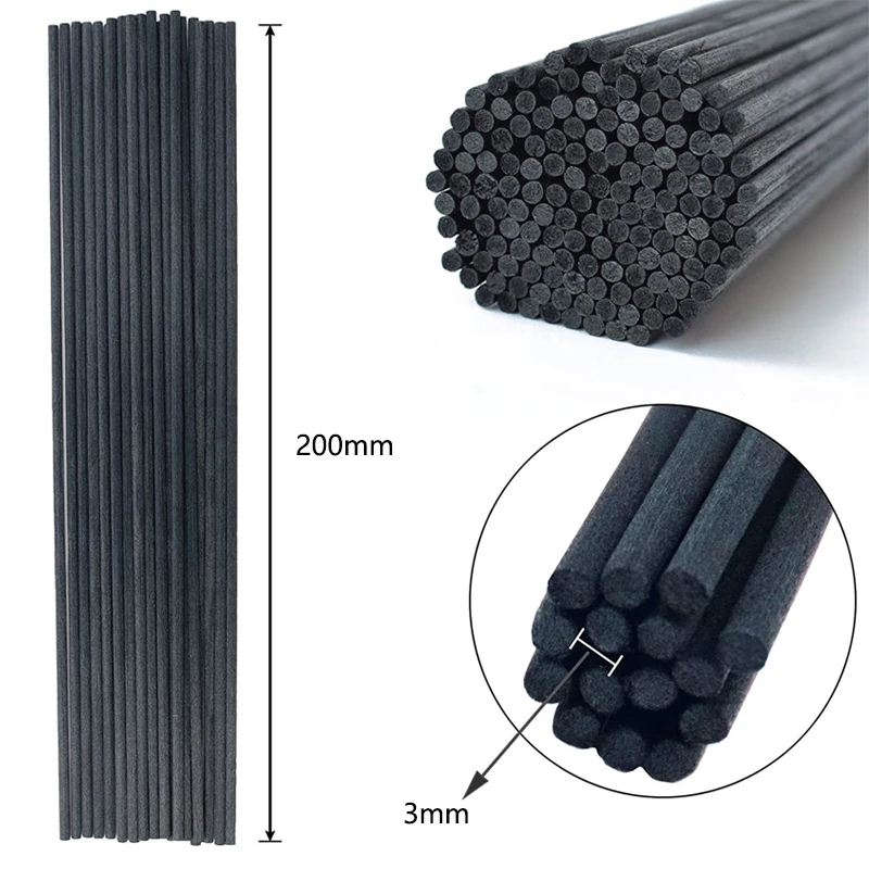 5-100 Stück 2–3 5 mm Reed-Diffusor-Ersatzstab zum Selbermachen 3