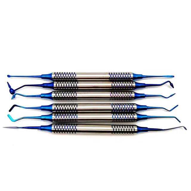 6-Piece Titanium Dental Filling Spatula Set 1