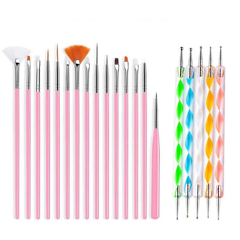 15-Piece Nail Art Brush Set 3