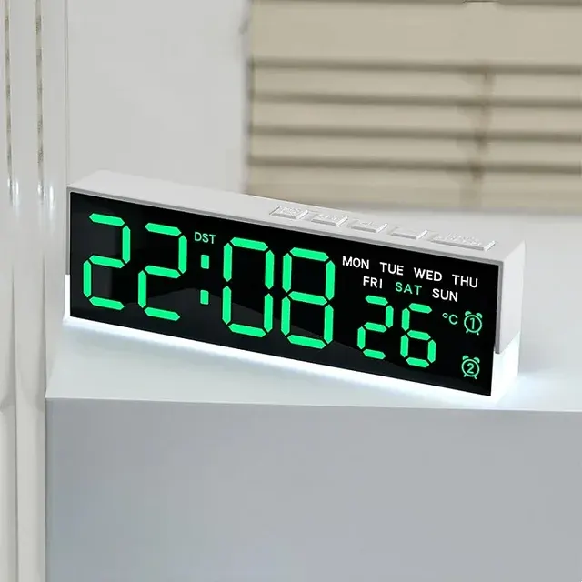 USB Desk Clock with Mood Light 4