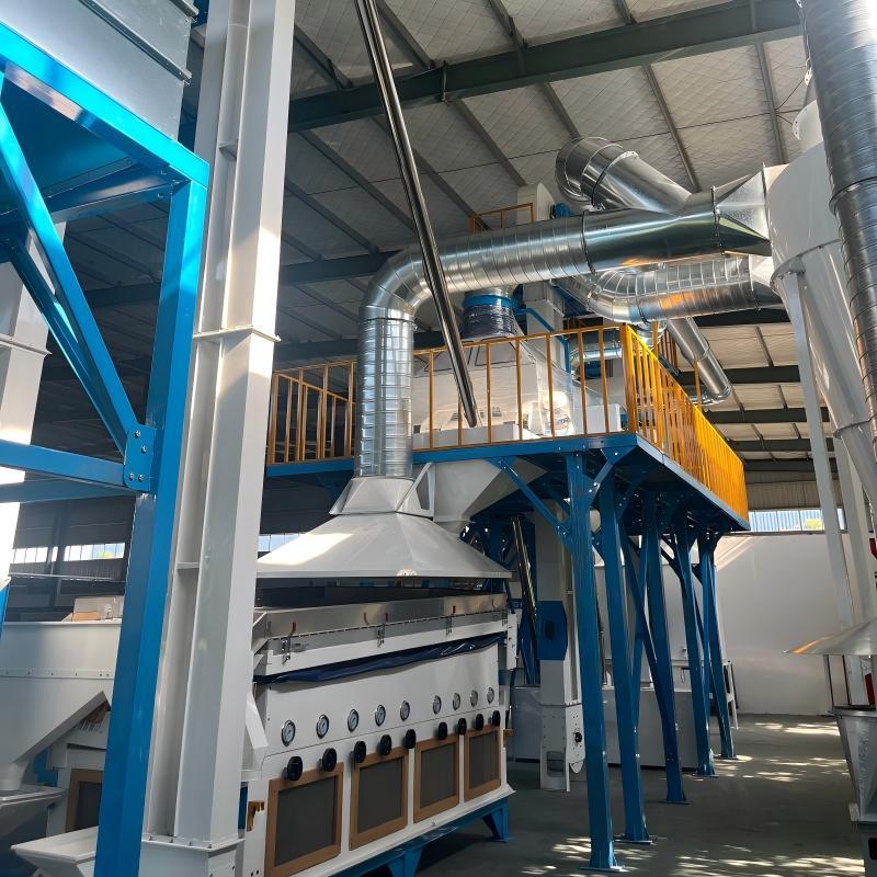 Complete Coffee Production Line Green Bean Processing Pre-processing