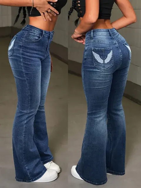 Schlaghose Jeans 1