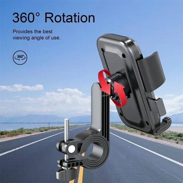360° Bike Phone Mount for Motorcycle and Scooter 3
