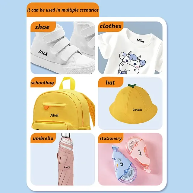 Kinder-Namensstempel 4