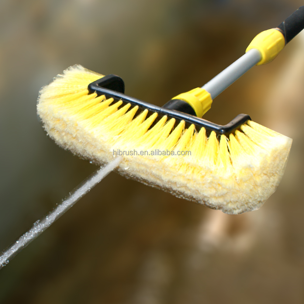 Five-Sided Car Wash Brush with Water Flow 2