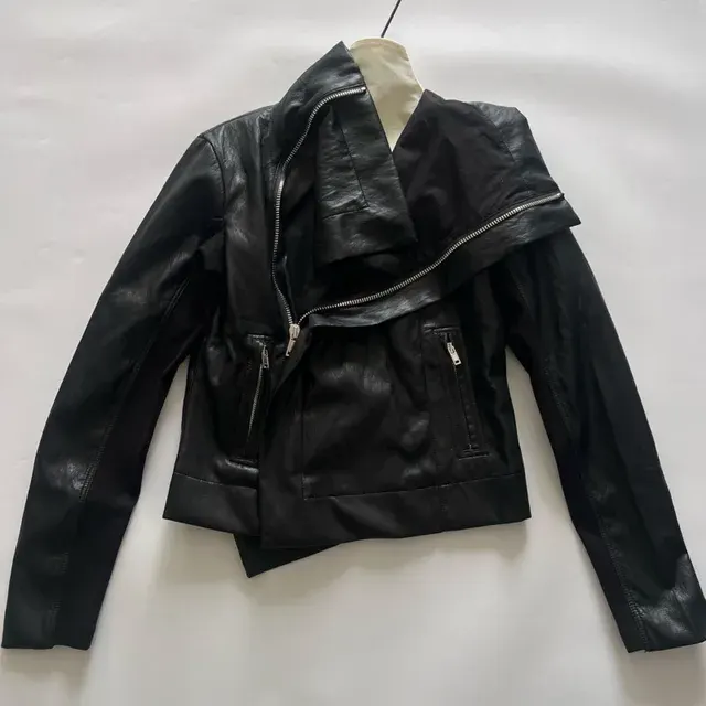 Kunstleder-Bikerjacke 4