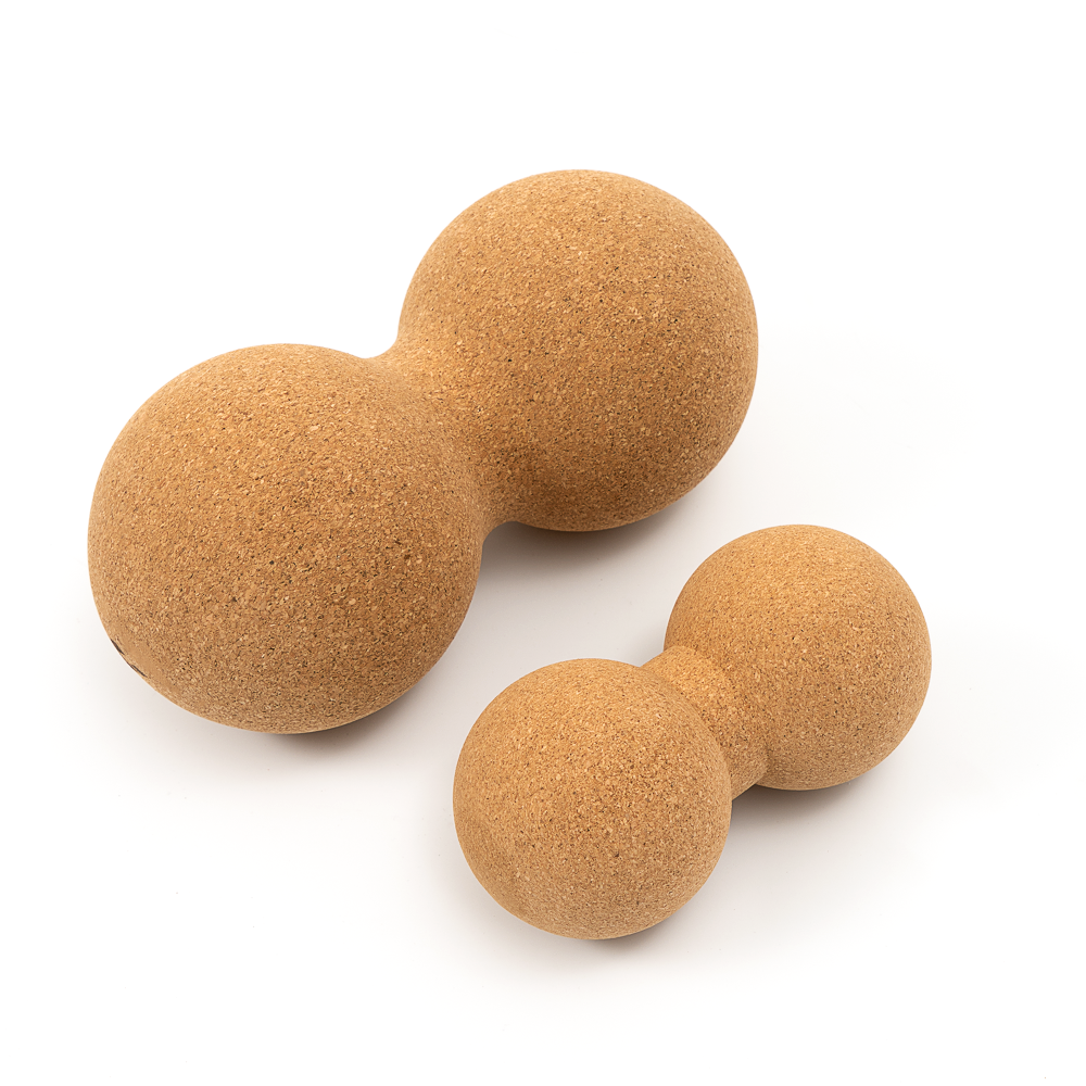 Natural Wooden Cork Massage Ball Set 3