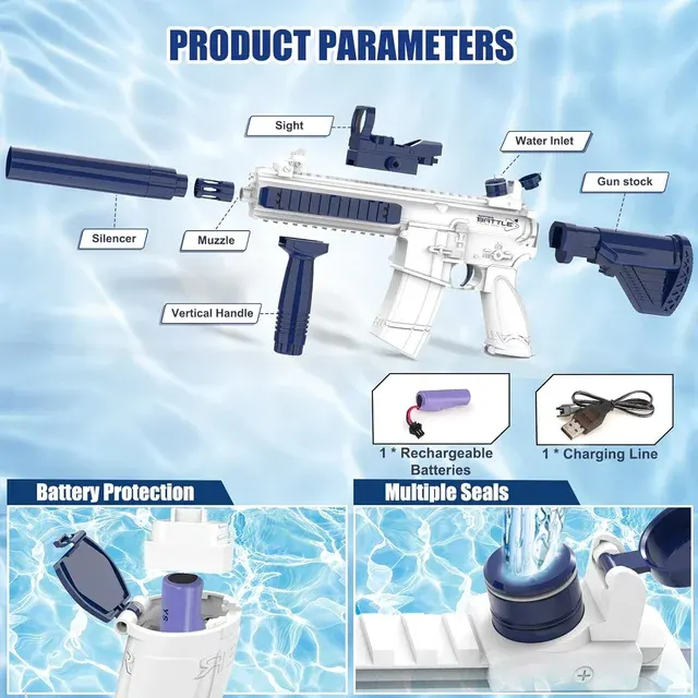 Electric Water Gun 4