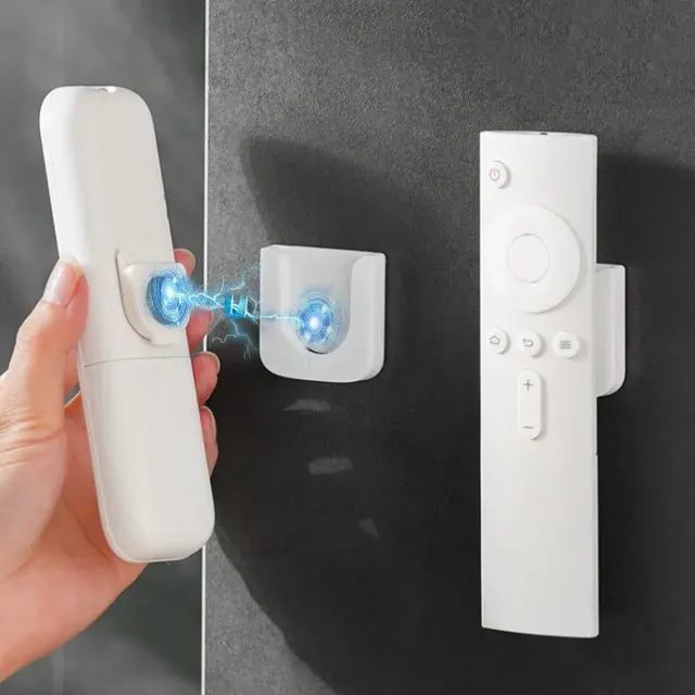 Self-Adhesive Magnetic Wall Remote Holder 2