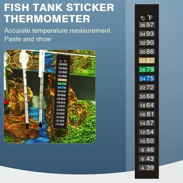 Aquarium Thermometer Sticker 2