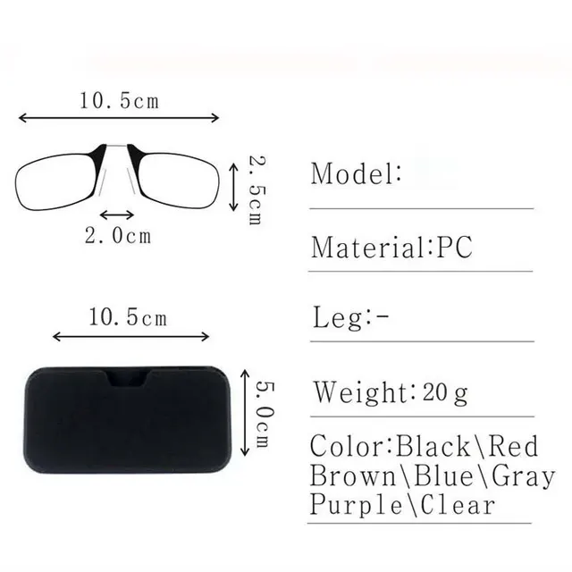 Reading Glasses With Clip 4