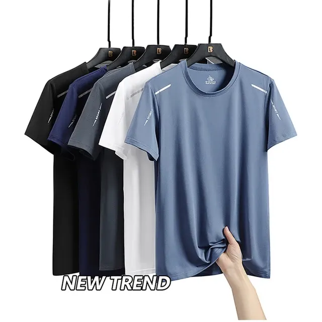 Breathable Men's Running Shirt, Short Sleeve 3