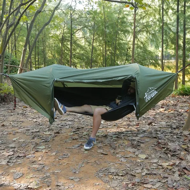 Waterproof Parachute Hammock with Mosquito Net 4