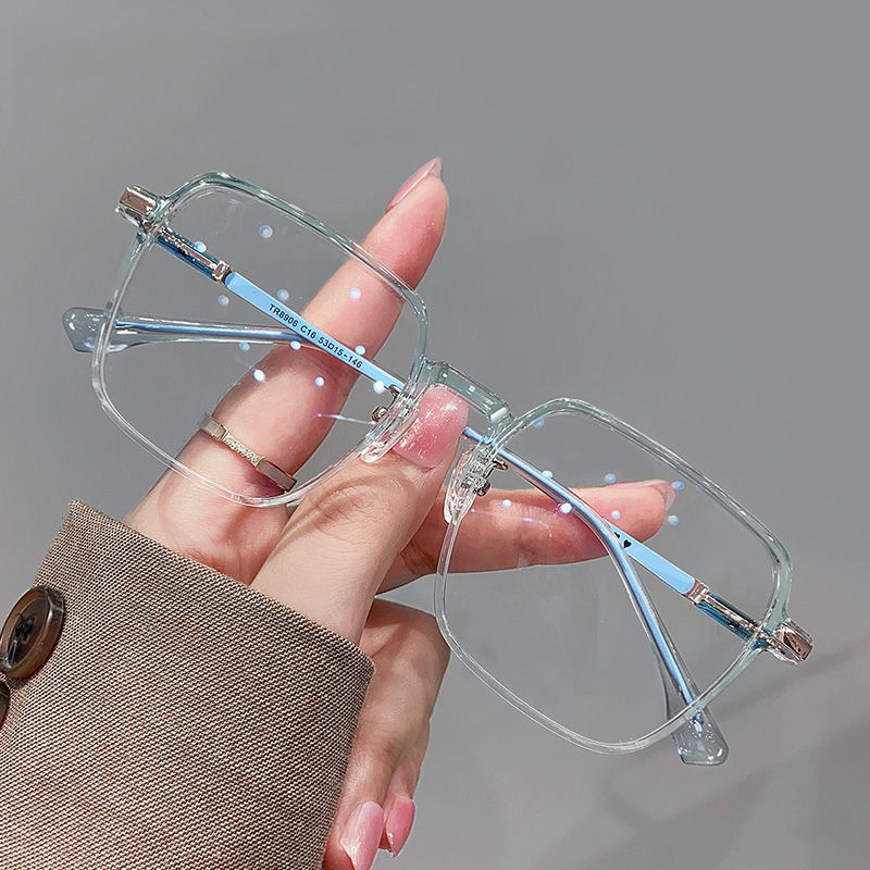 Retro Square Blue Light Blocking Glasses 3