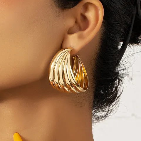 Geometric Stud Earrings