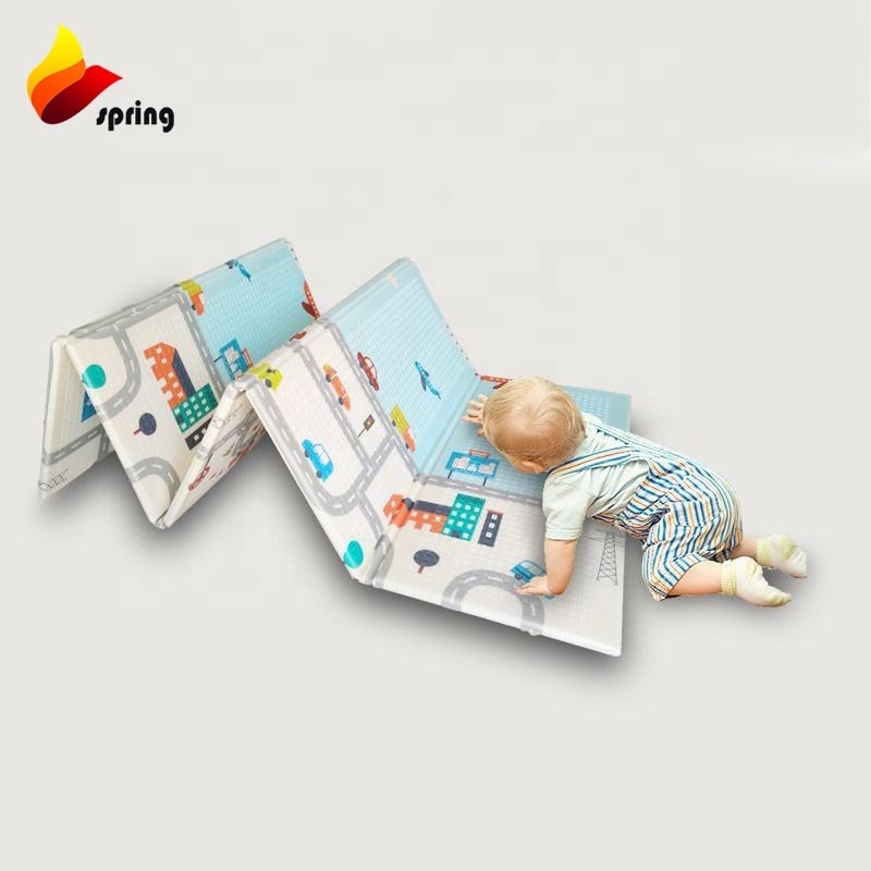 Patterned Foldable Baby Gym Mat 3