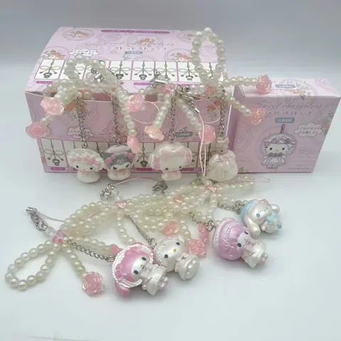 Süße Katzen-Perlen-Schmuckanhänger Blind Box