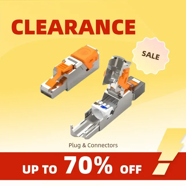 Toolless RJ45 Cat8 Metal Connector 2