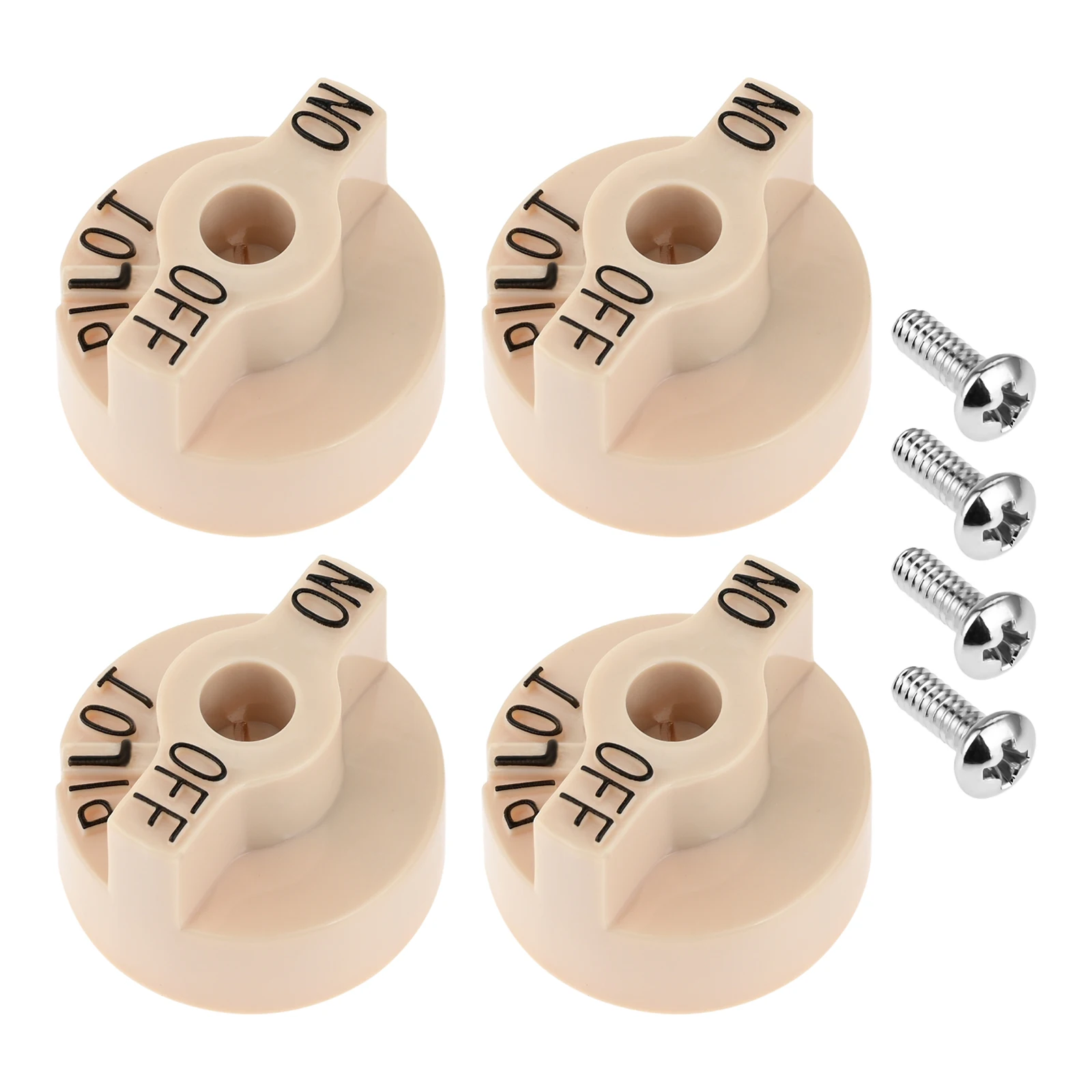 4 Stück Set 1751-012 Gasventilknopf für Robertshaw Thermostat