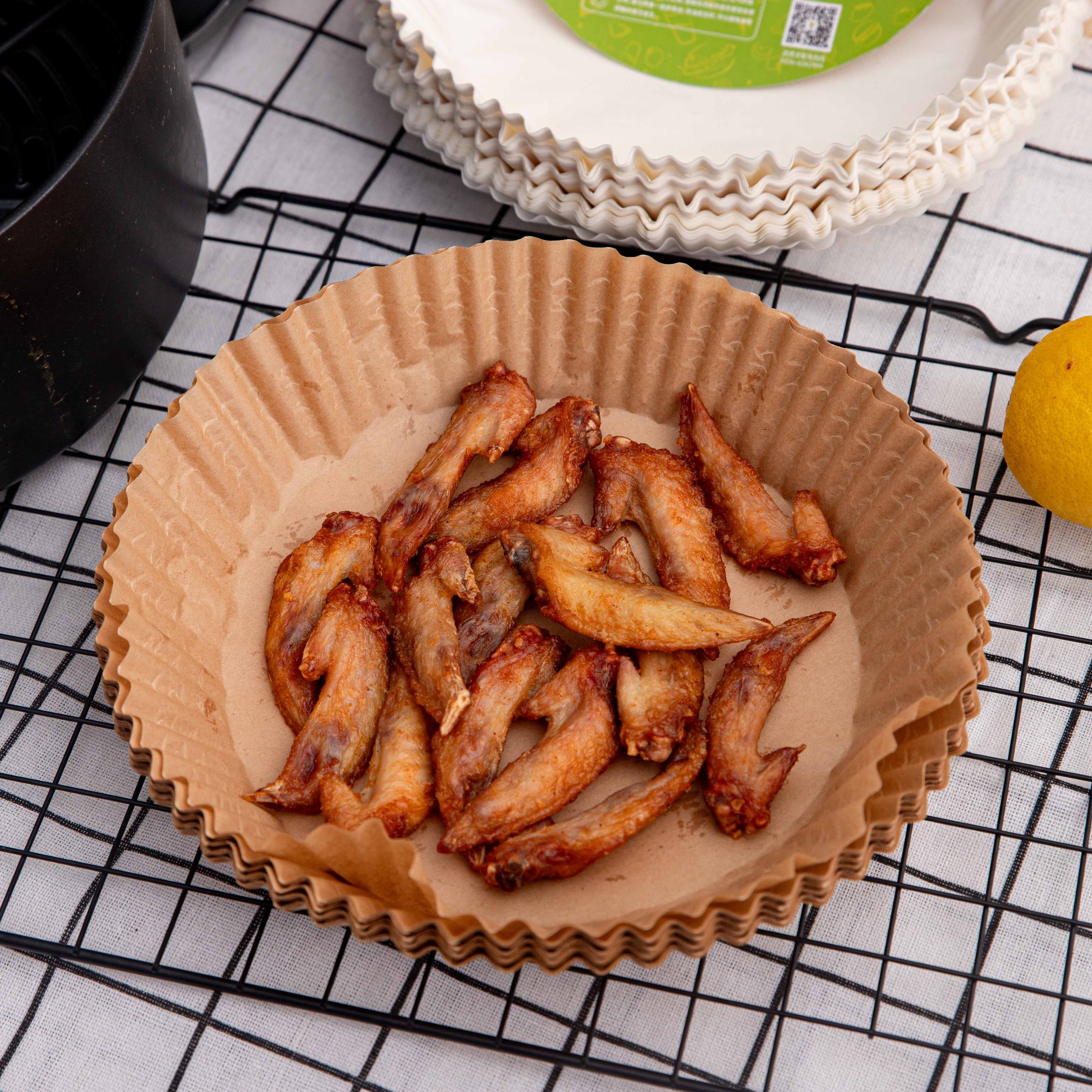 Food Grade Silicone Air Fryer Liners Double Sided