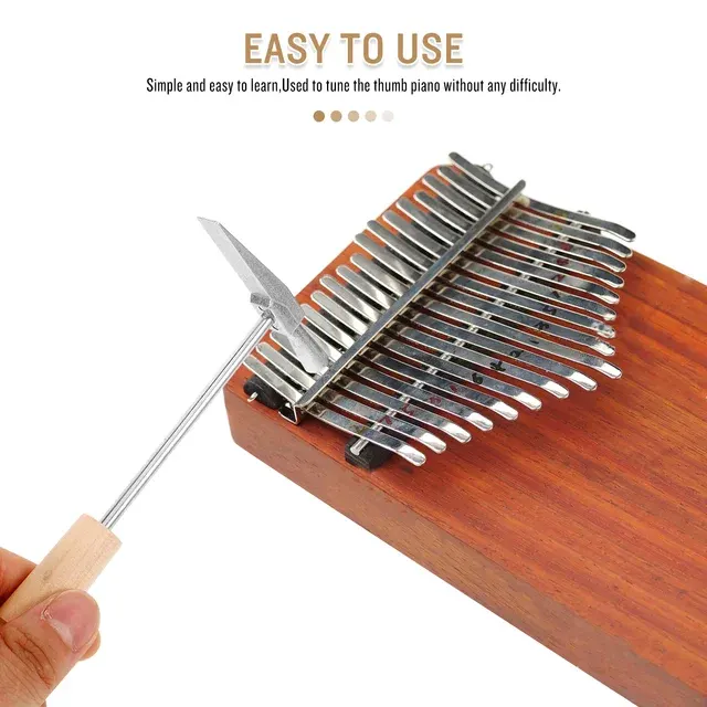 Robuster Stimmhammer Tragbares Kalimba-Wartungswerkzeug Daumenklavier Hämmer Instrument Hammer 4