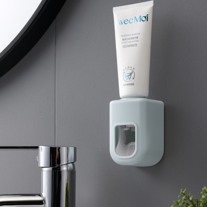 Automatic Wall-Mounted Toothpaste Dispenser Set 4