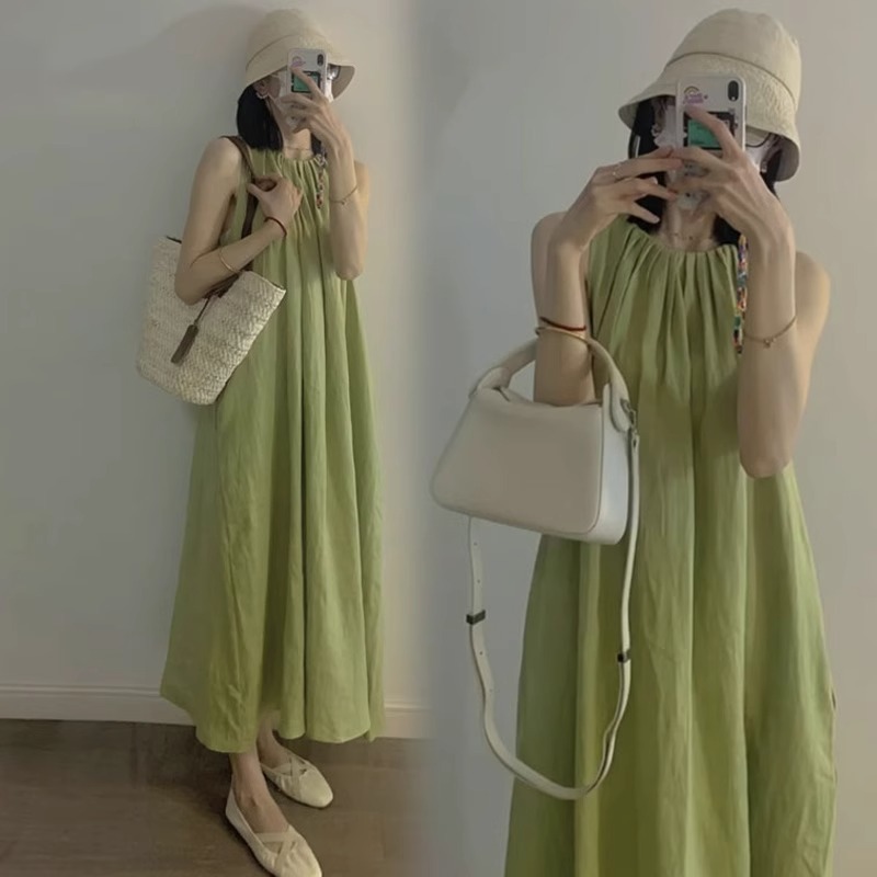 Plus Size Sleeveless Vest Skirt