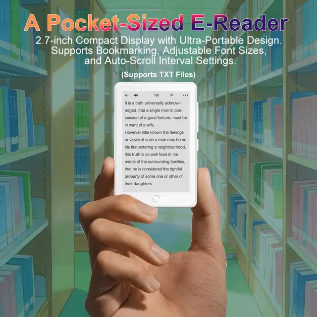 MP3 Player with E-Ink Display 3