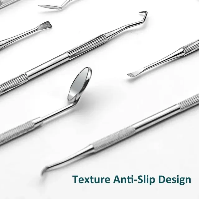 Stainless Steel Dental Pick Scraper Tool 3
