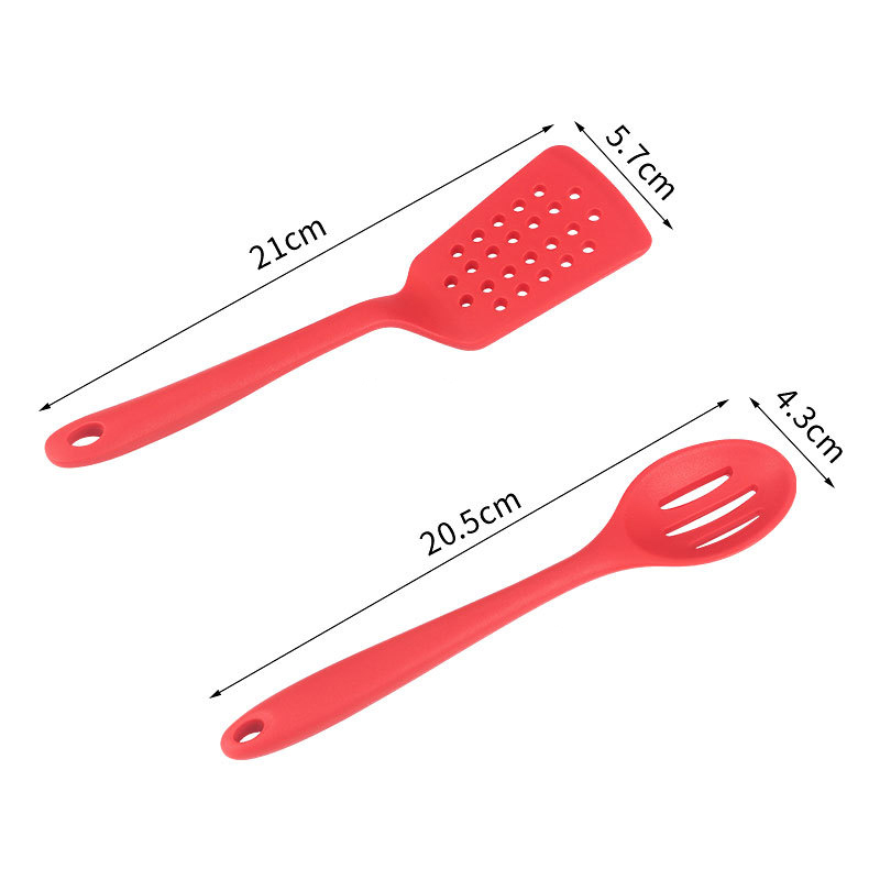 Food-Grade Anti-Slip Silicone Utensil Set 4