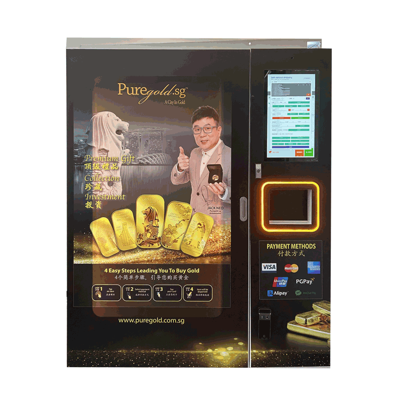 Automatic Snack, Drink and Hot Food Vending Machine 2