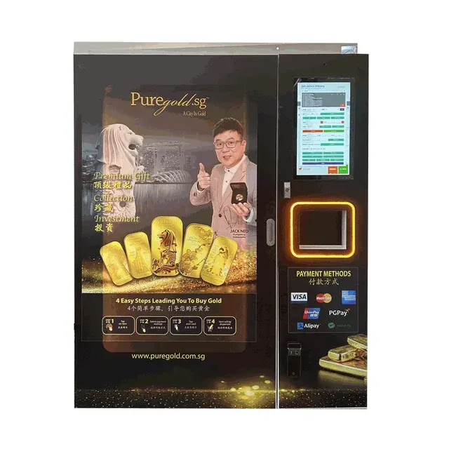 Automatischer Snack- und Getränke-Kombiautomat mit Warmspeisen 2