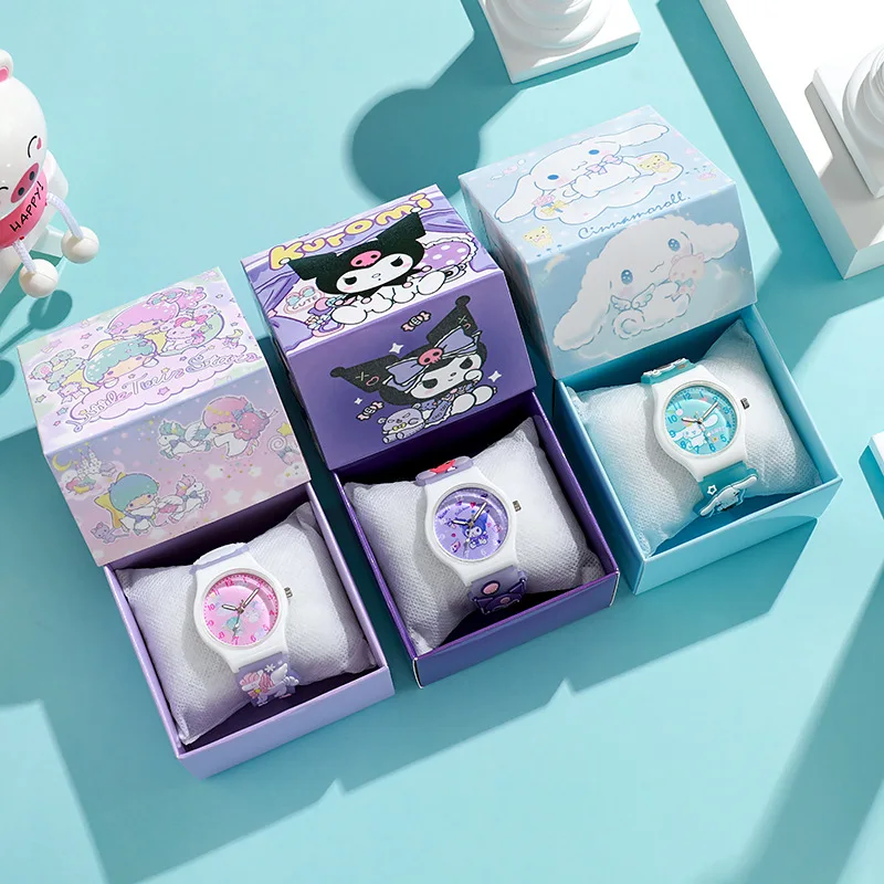 3d Hallo Kitty Kinder Uhren mit Box Cinna 3