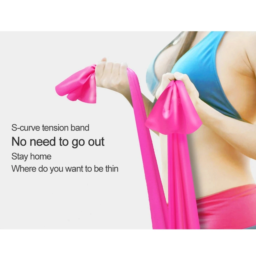 Latex Hip Resistance Band for Yoga 4