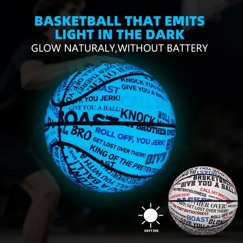 Glow-in-the-Dark Basketball