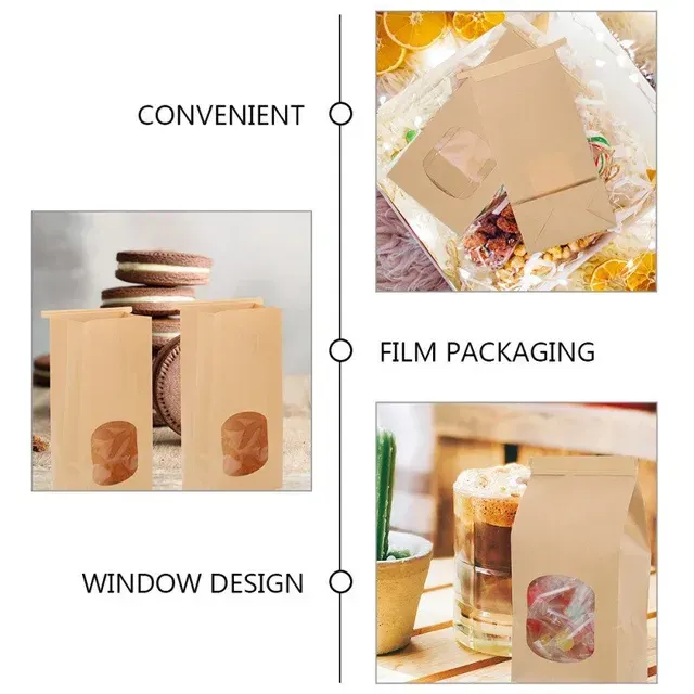 Kraft Paper Cookie Bag 2